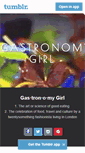 Mobile Screenshot of gastronomygirl.com